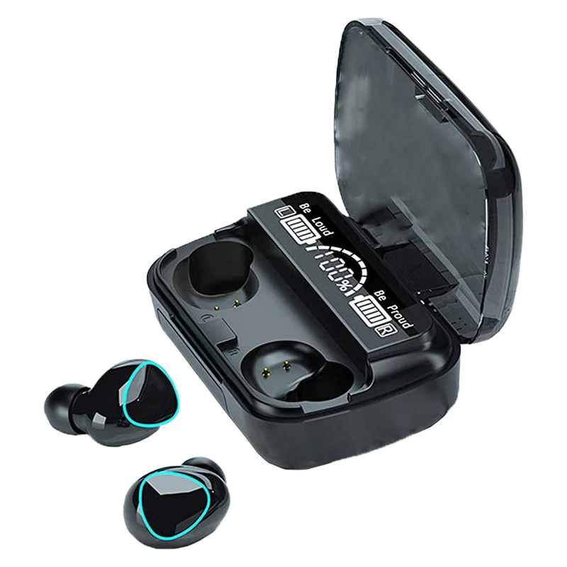 هدفون بلوتوثی مدل M10 بدون نویز کنسلینگ، درگاه شارژ microUSB، دارای نشانگر LED، قابلیت استفاده به عنوان پاوربانک