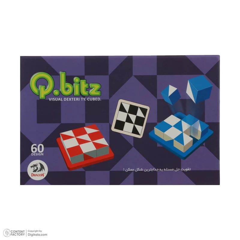 بازی فکری کیوبیتس مدل دراگون
